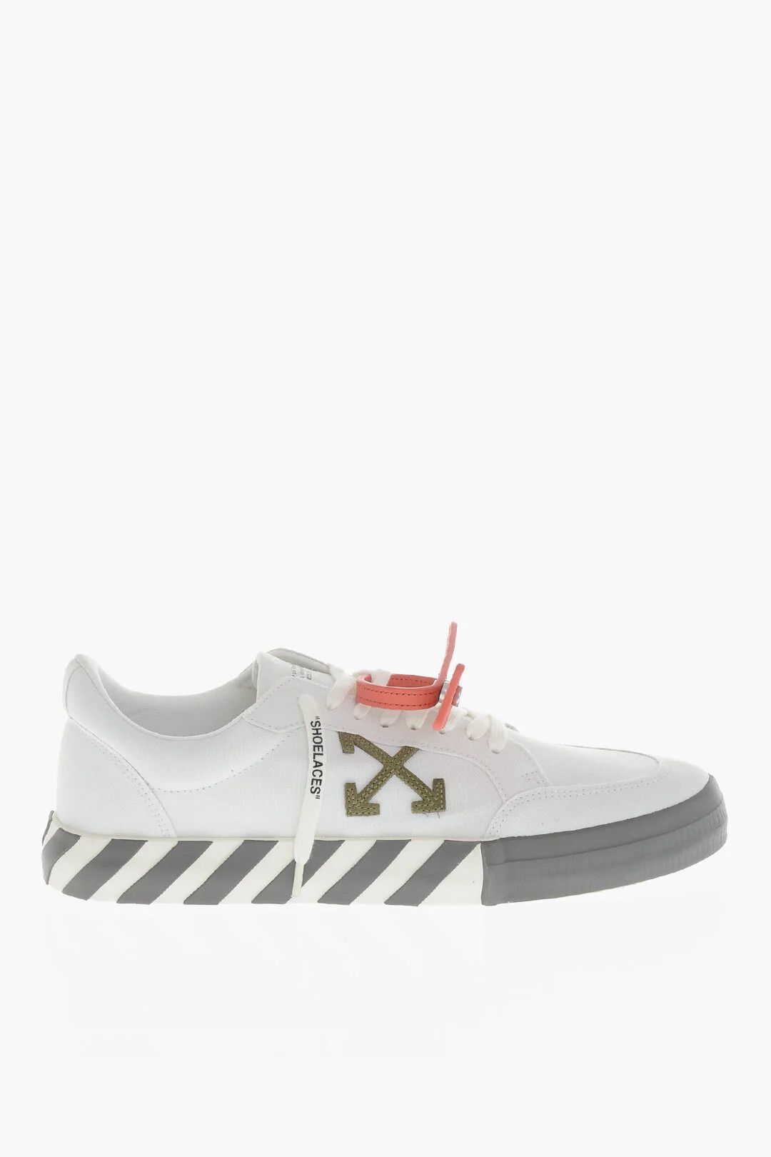 Off-White og1mm0426 Low-Top Canvas Sneakers in White Size US 13 / EU 46 - 1 Thumbnail