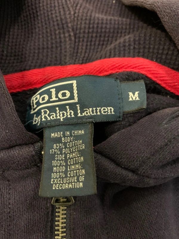 Polo Ralph Lauren Polo Ralph Lauren Hoodie Hooded Zip Sweatshirt Navy Blue Size US M / EU 48-50 / 2 - 4 Thumbnail