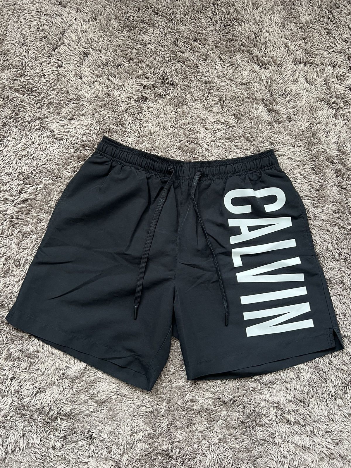 Calvin Klein Calvin Klein black swim shorts Size US 36 / EU 52 - 1 Thumbnail