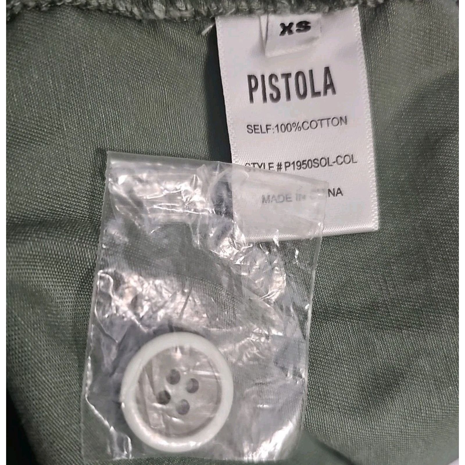 Pistola Pistola Grover in Colonel Field Jumpsuit Embroidered XS Size 26" / US 2 / IT 38 - 9 Thumbnail