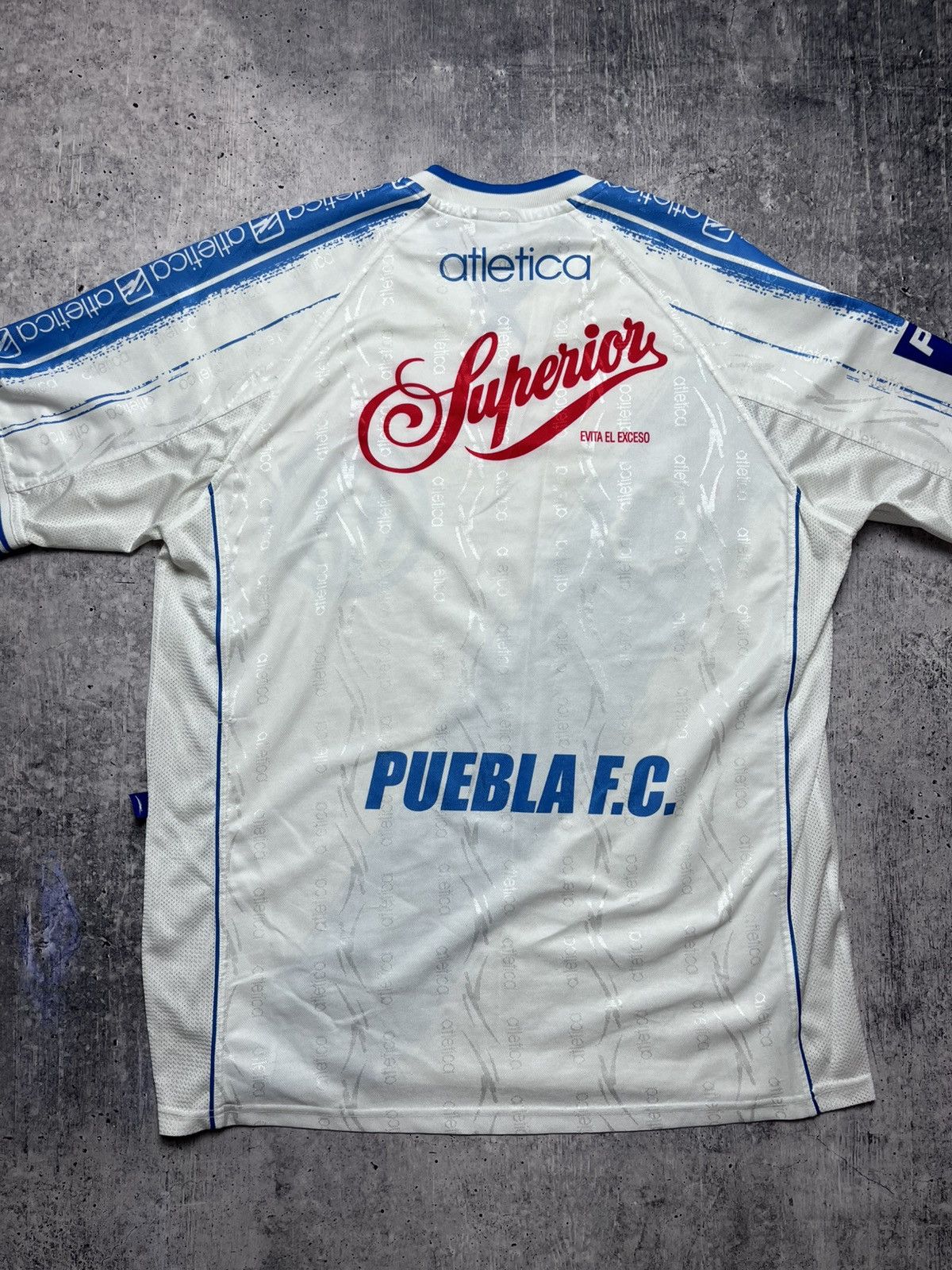 Vintage Vintage 1999/2000 Puebla FC Home Atletica Jersey Size XL Size US XL / EU 56 / 4 - 2 Thumbnail