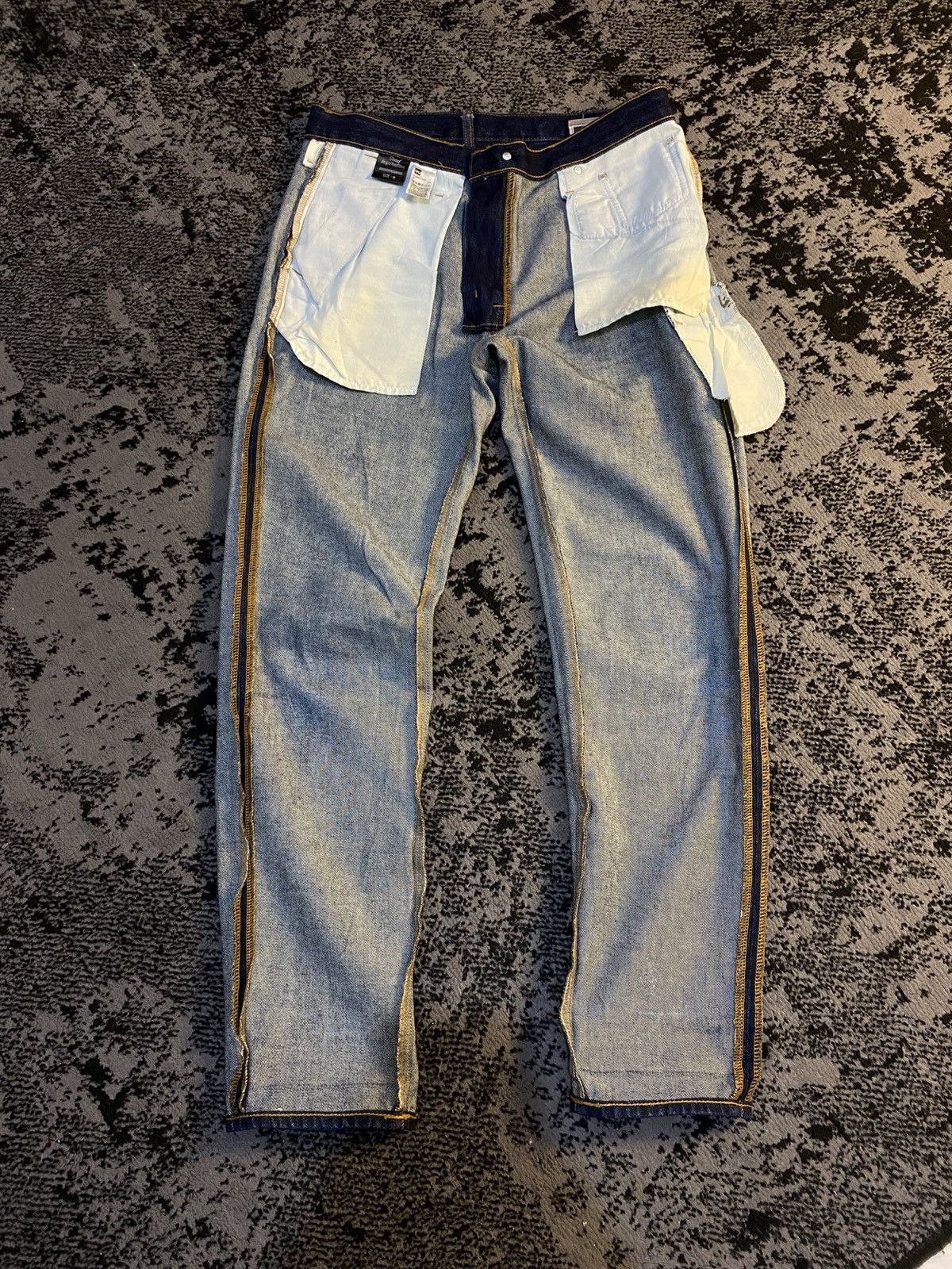 Kapital 2000s Maison Mihara Yasuhiro x GU Good Inspiration Jeans 🔥 Size US 31 - 11 Thumbnail