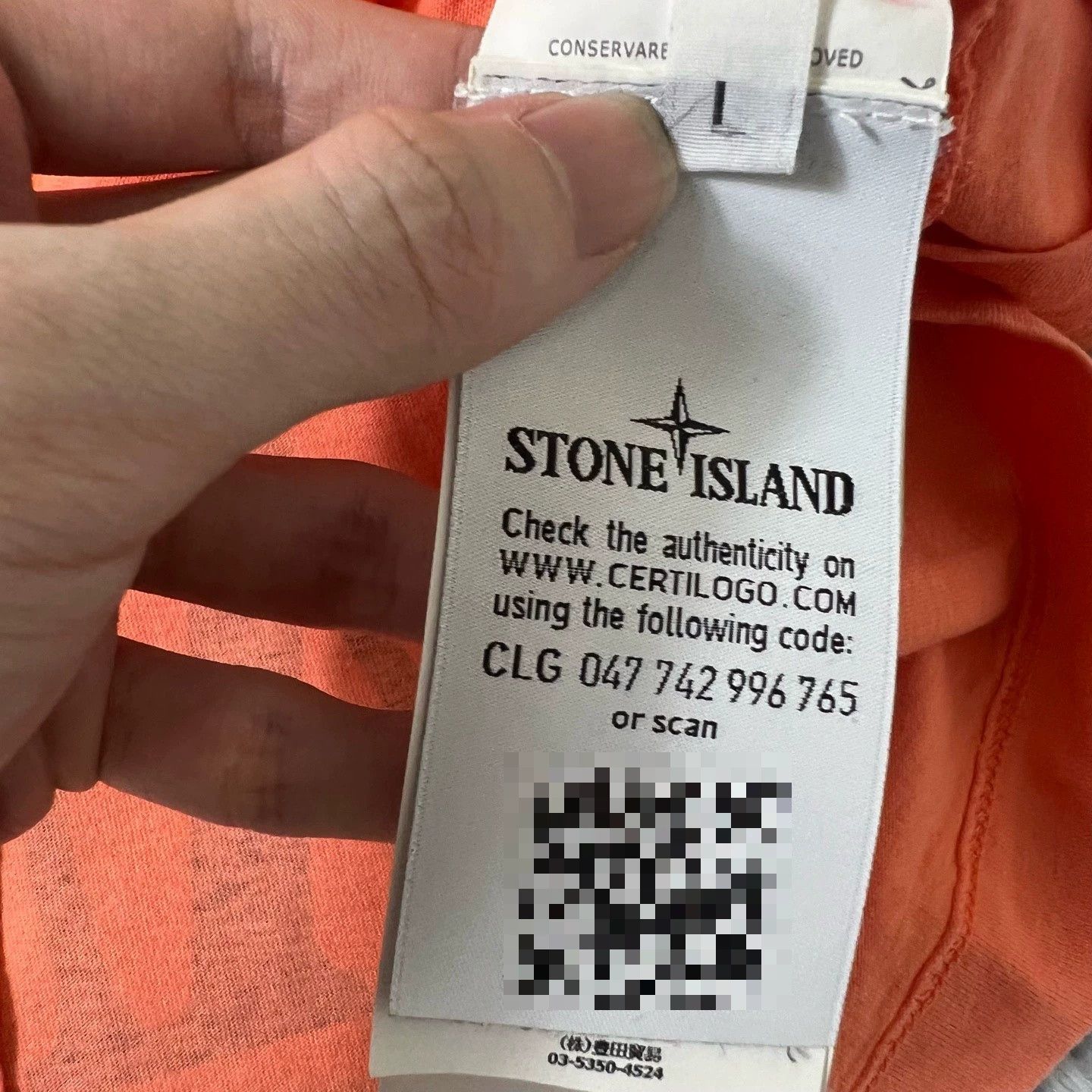 Stone Island Stone Island Short-Sleeve T-Shirt Size US L / EU 52-54 / 3 - 4 Thumbnail