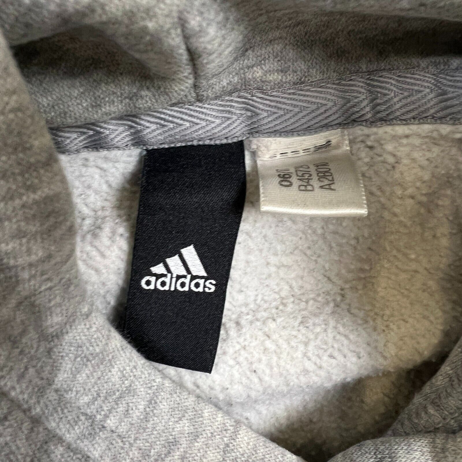Adidas × Vintage Adidas Hoodie Medium Spell Out Pullover Hooded Sweatshirt Size US M / EU 48-50 / 2 - 6 Thumbnail