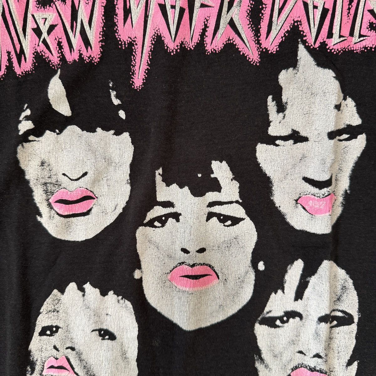 Band Tees × Vintage 1980's New York Dolls Vintage Band Promo Tee Shirt Size US L / EU 52-54 / 3 - 2 Thumbnail
