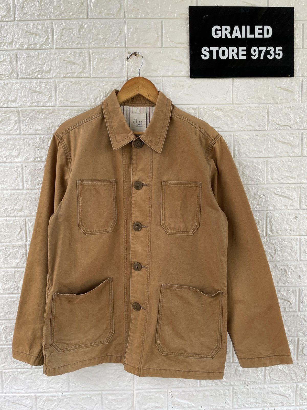 Japanese Brand × Vintage Vintage Worker Jacket Size US M / EU 48-50 / 2 - 1 Thumbnail
