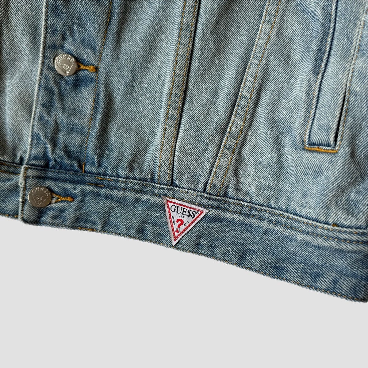 A$AP Rocky × Guess Guess x Asap Rocky Denim Jacket Size US S / EU 44-46 / 1 - 10 Thumbnail