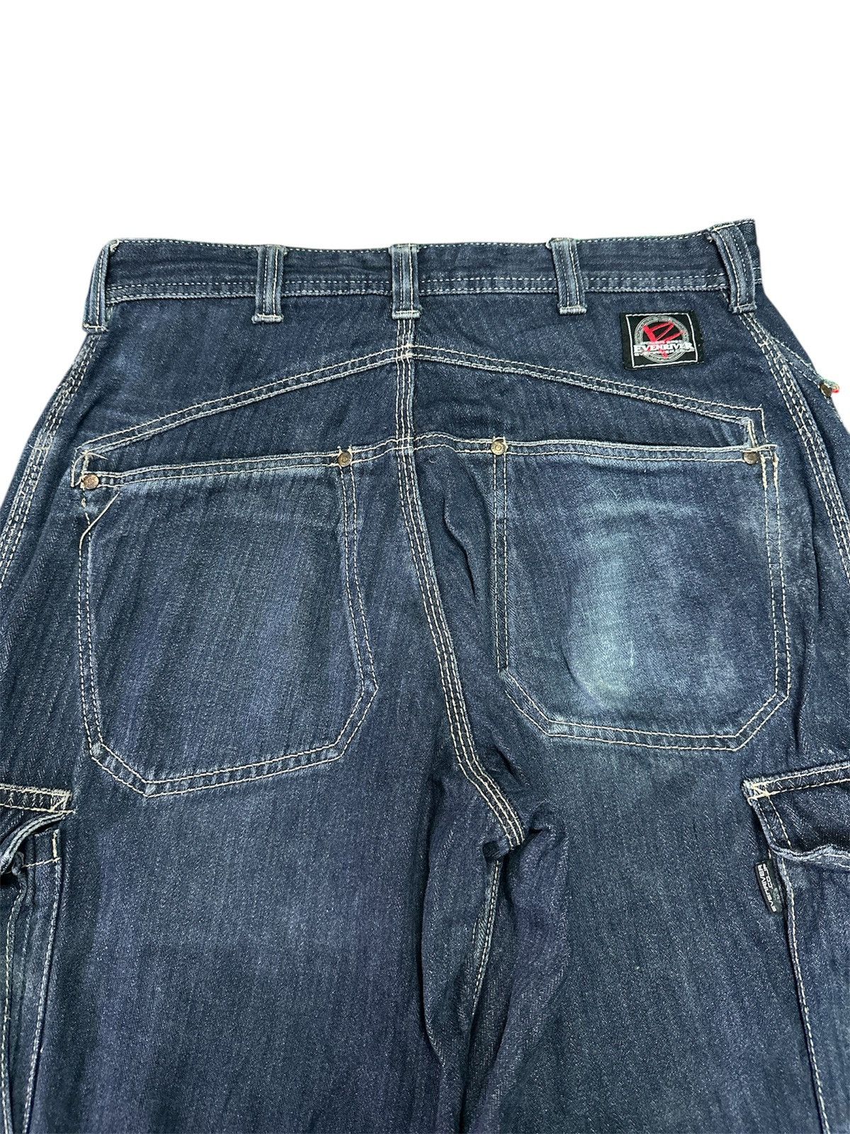 Japanese Brand Evenriver Multipocket Distress Denim . Size US 32 / EU 48 - 3 Thumbnail