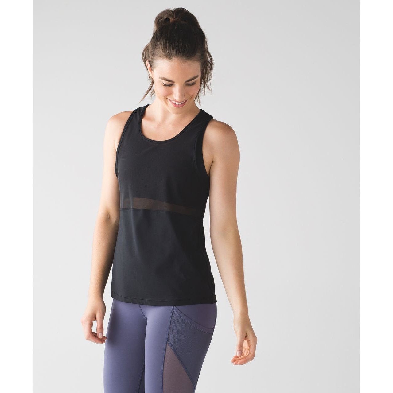 Lululemon Lululemon Fast As Light 2-In-1 Tank Black Size 6 Size M / US 6-8 / IT 42-44 - 1 Thumbnail