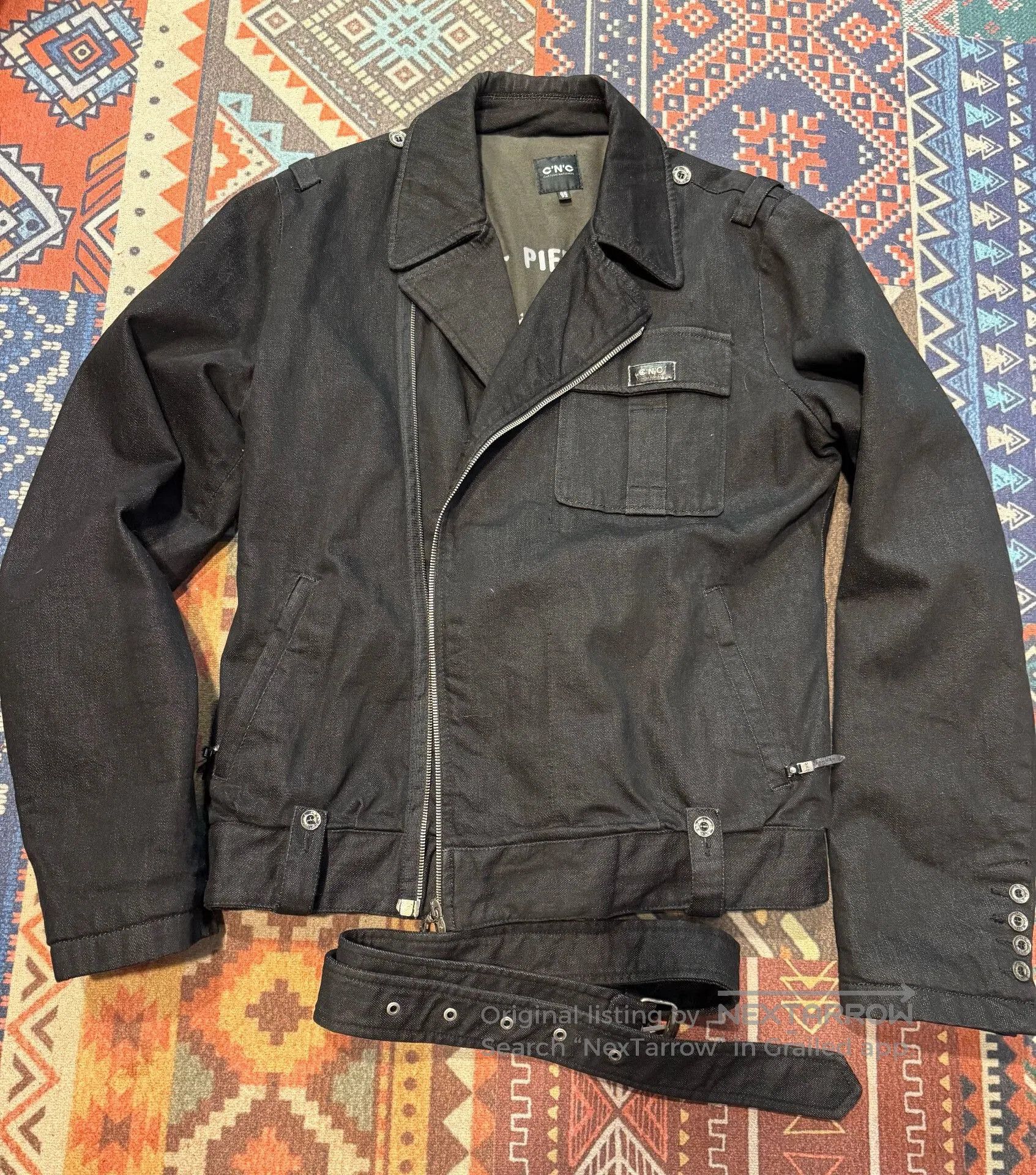 Japanese Brand CNC Canvas Jacket for Stylish Comfort. Size US L / EU 52-54 / 3 - 1 Thumbnail