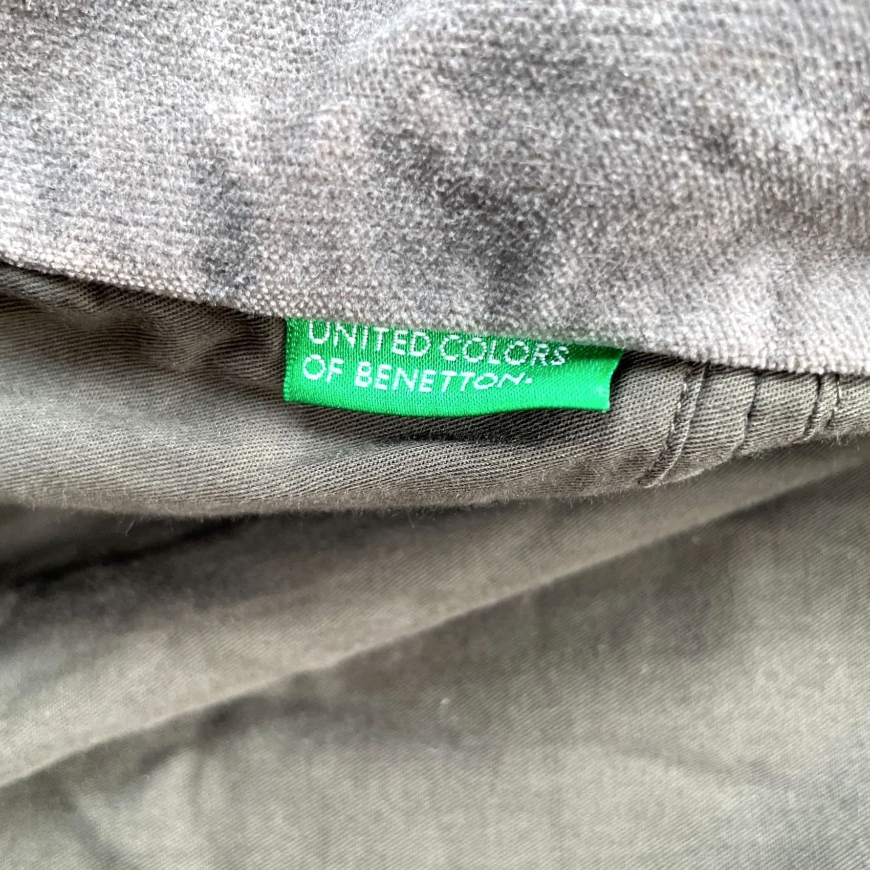United Colors Of Benetton United Colors of Benetton Blazer Jacket Mens 50 EU 40R US Green Notch Lapel Three-Button Three-Button Button Front Single-Breasted Size 50R - 4 Thumbnail