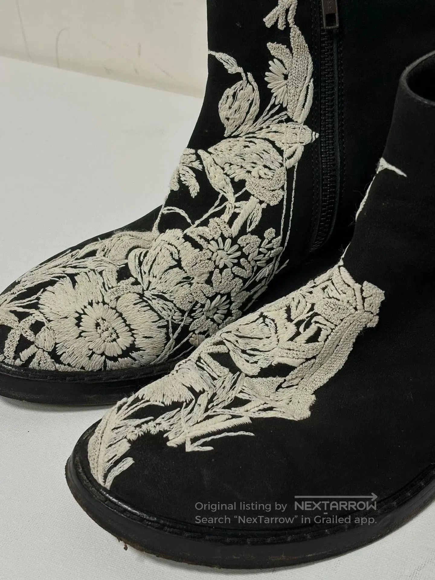 Ann Demeulemeester Ann Demeulemeester S/S15 Black Suede Boots. Size US 8.5 / IT 38.5 - 3 Thumbnail
