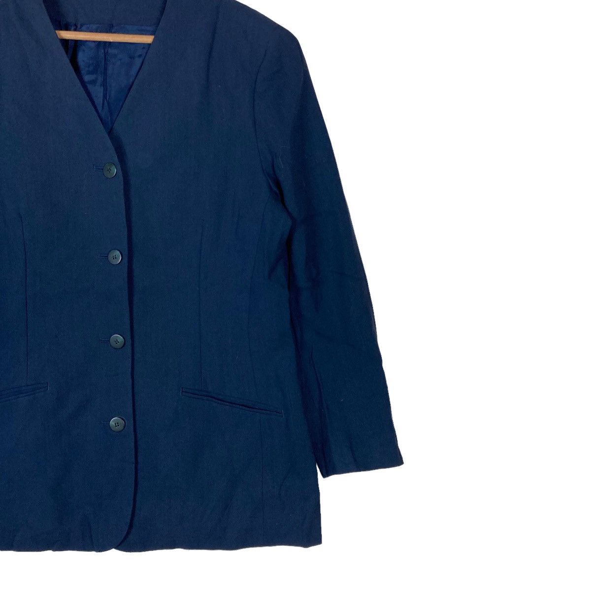 Burberry Burberrys Flat Button Light Coat Jacket Size M / US 6-8 / IT 42-44 - 3 Thumbnail