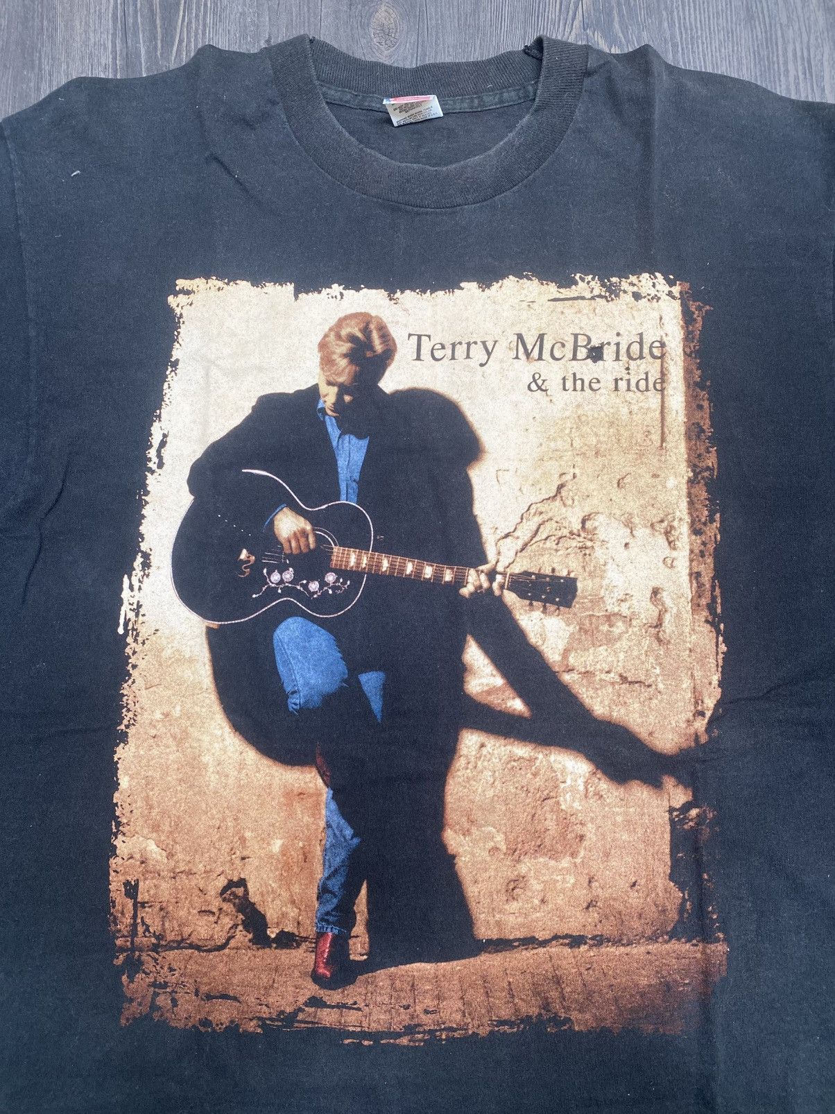 Vintage Terry McBride & The Ride Vintage T-Shirt XL Size US XL / EU 56 / 4 - 2 Thumbnail