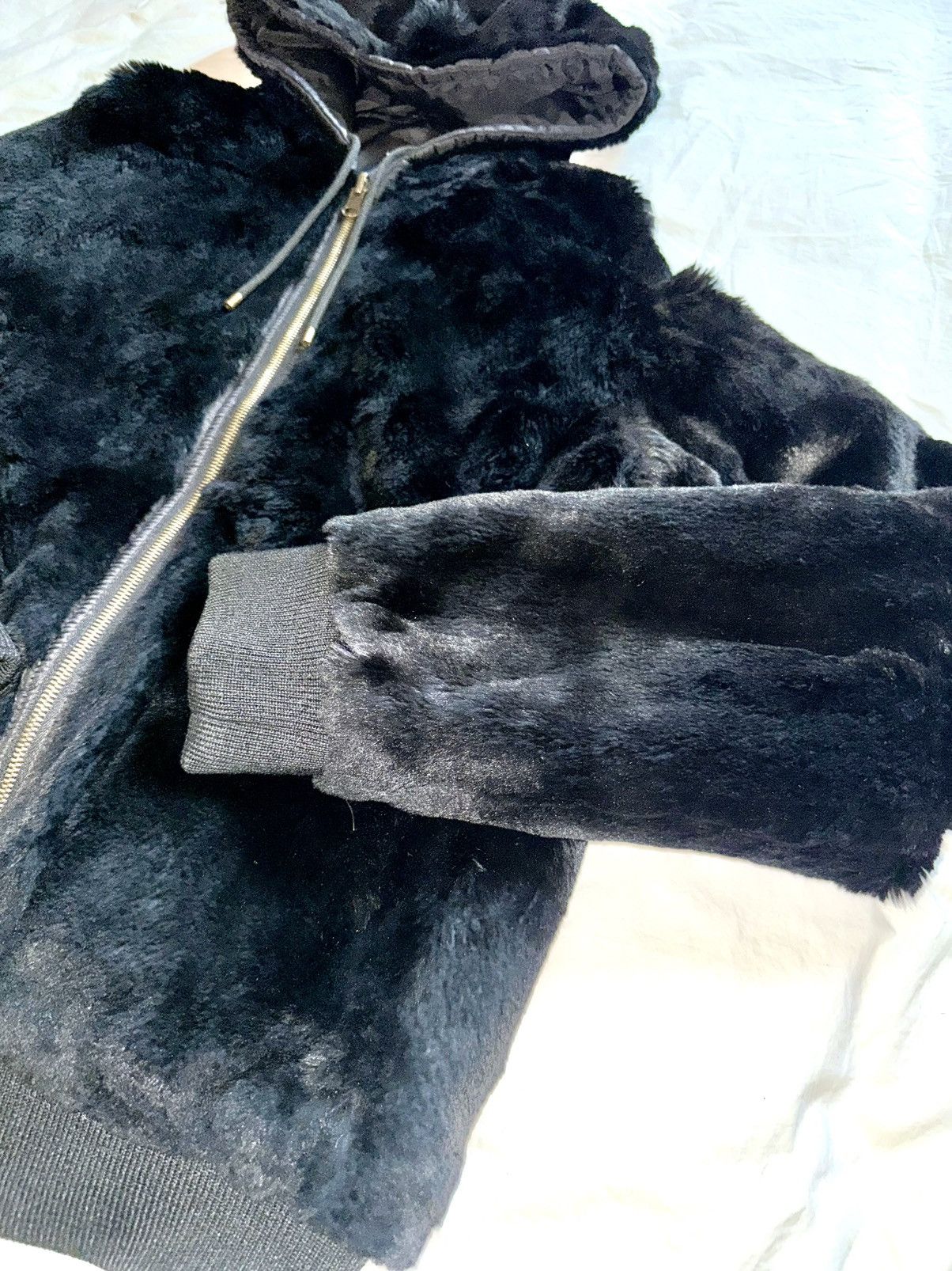 Yves Salomon Yves Salomon - Reversible Rabbit Fur Hooded Bomber Size US M / EU 48-50 / 2 - 5 Thumbnail