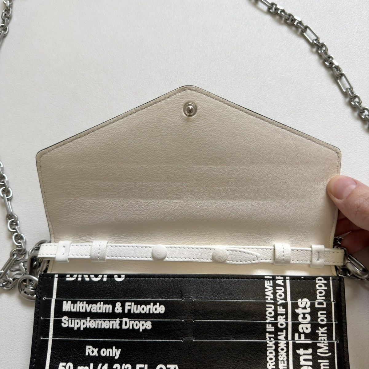 Maison Margiela A/W 18 ‘Vitamin Supplements’ Print Mini Hand Bag Size ONE SIZE - 14 Thumbnail
