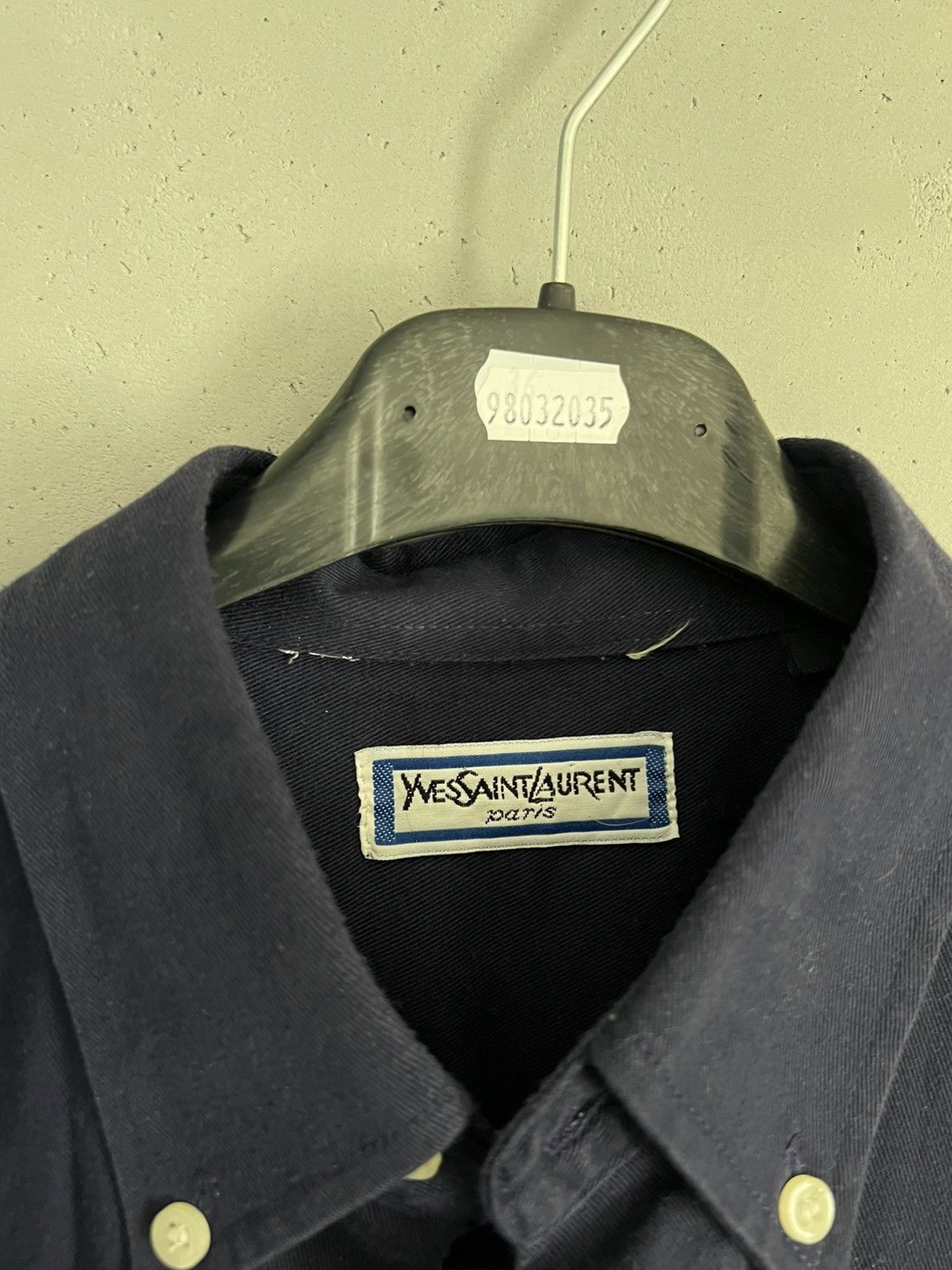 Saint Laurent Paris × Vintage × Yves Saint Laurent YSL shirt button up yves saint laurent vintage Size US M / EU 48-50 / 2 - 4 Thumbnail