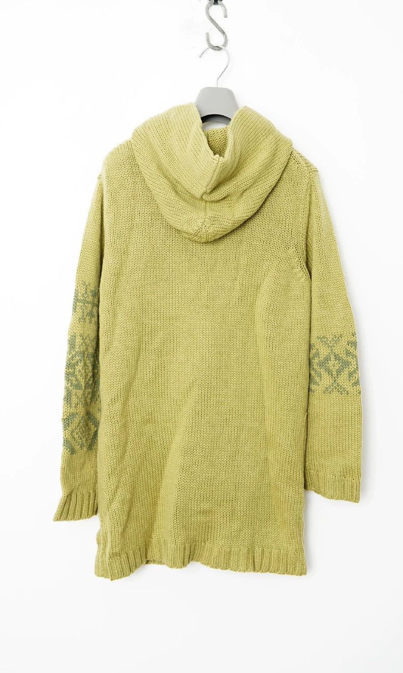 Yohji Yamamoto Yohji Yamamoto Yohji Yamamoto Hooded Knitted Sweatshirt Size US M / EU 48-50 / 2 - 7 Thumbnail
