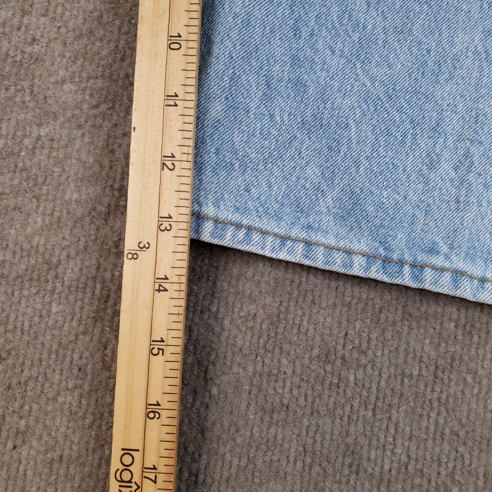 Levi's VINTAGE Levi's 501 Jeans Shorts Men 38 Bermuda Denim 90s American Casual Retro Blue Size US 38 / EU 54 - 3 Thumbnail