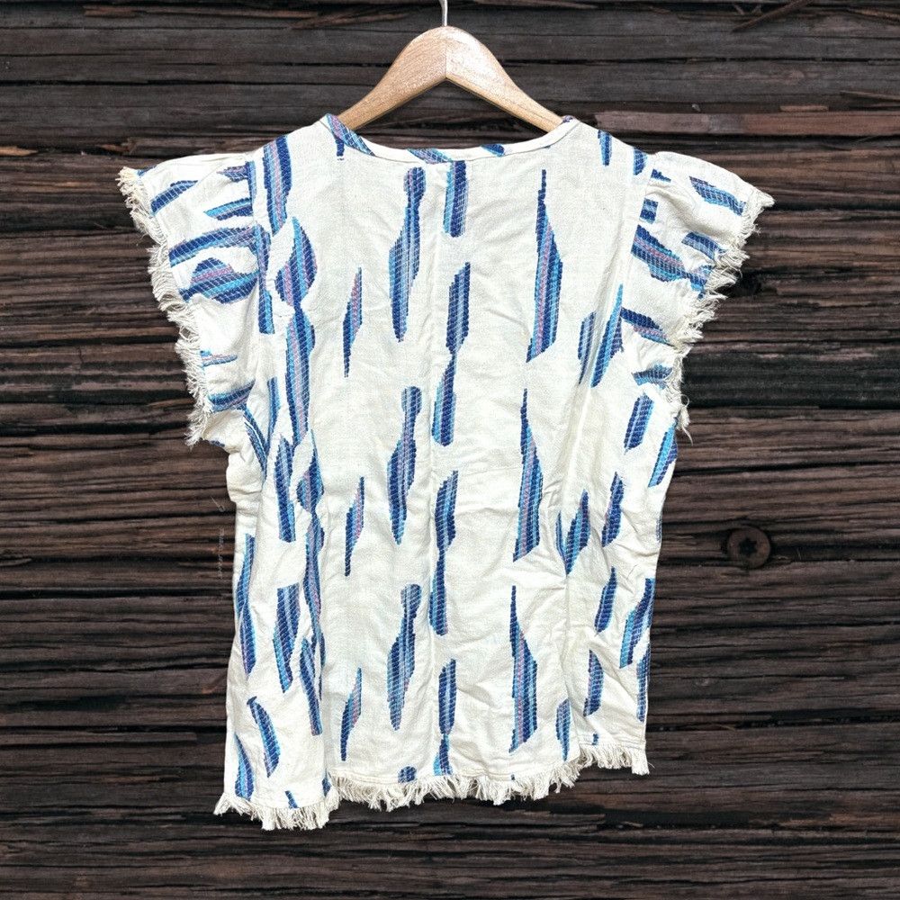 Tribal Streetwear Tribal Jeans Tassel Blouse NWT Size M / US 6-8 / IT 42-44 - 2 Thumbnail