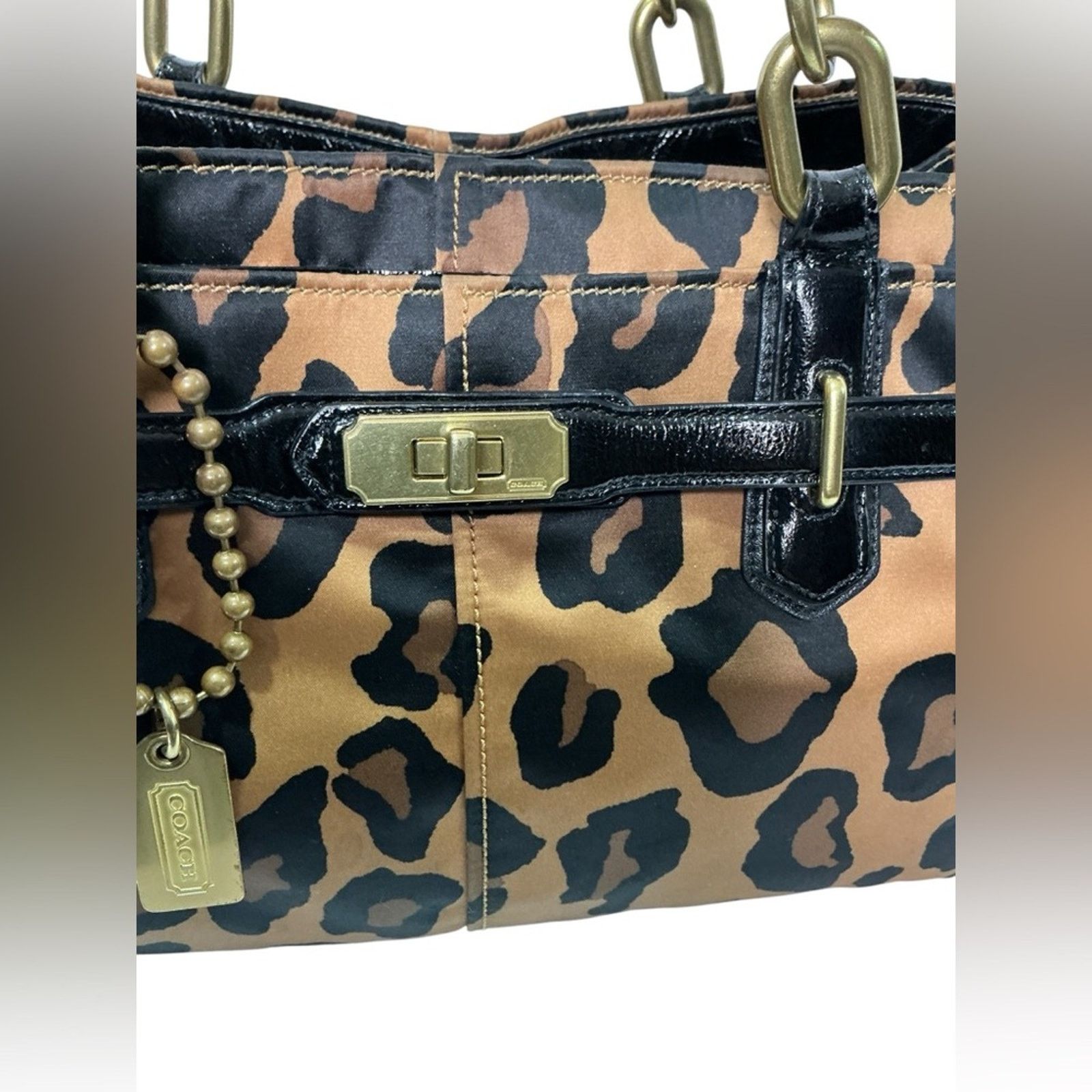 Coach Coach Chelsea Ocelot Jayden Carryall Leopard Shoulder Bag Size ONE SIZE - 5 Thumbnail