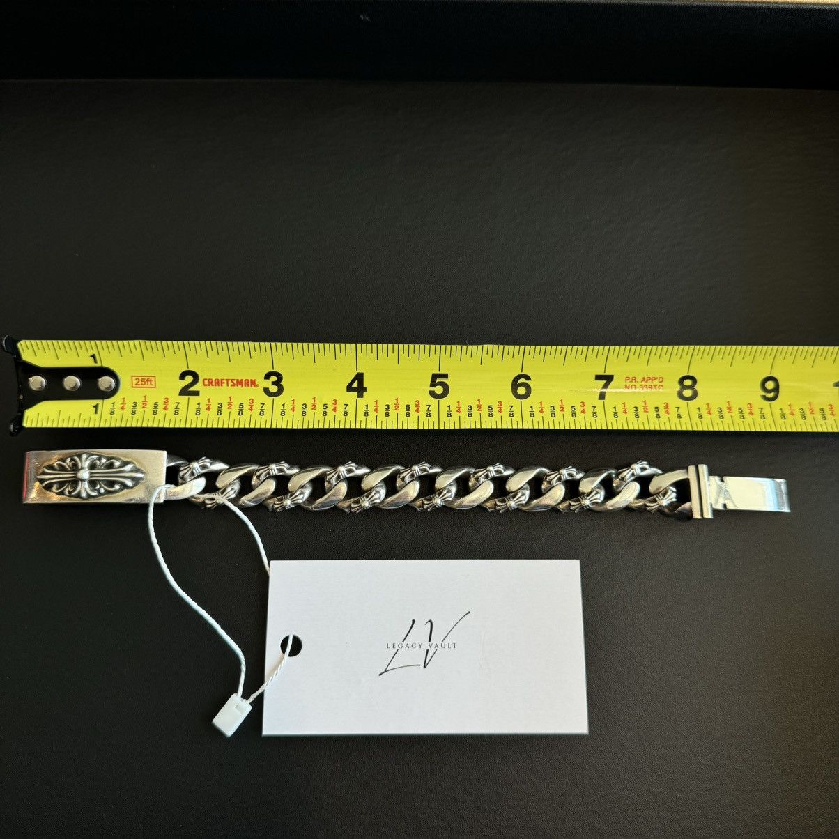 Chrome Hearts Chrome Hearts Floral ID Fancy Link Bracelet Size ONE SIZE - 1 Thumbnail