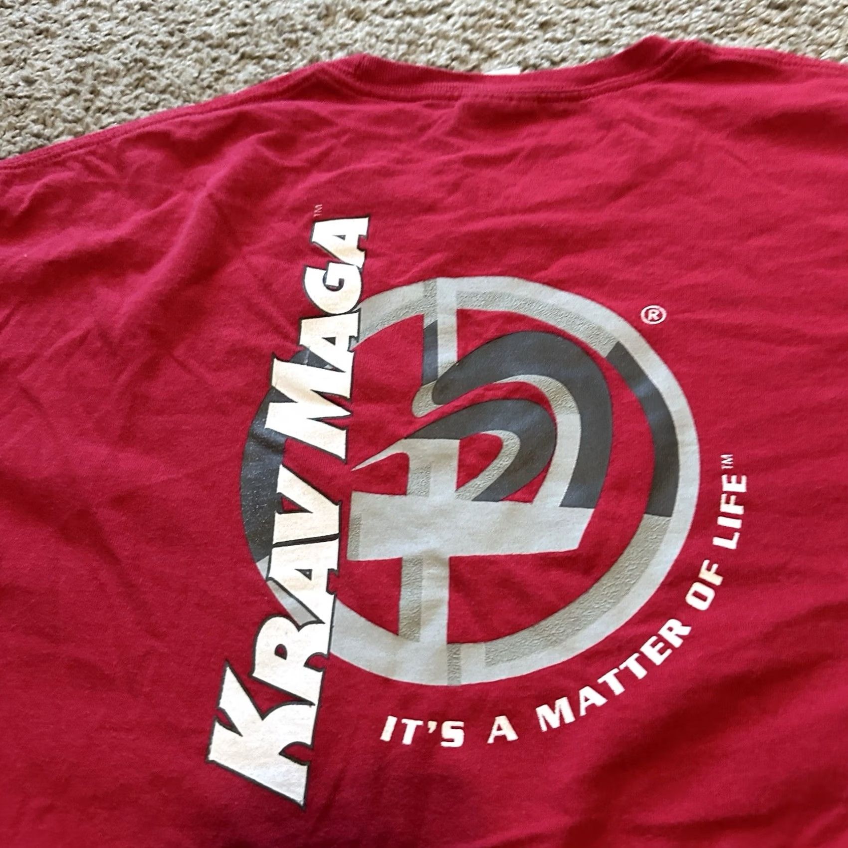 Hanes VINTAGE Krav Maga Shirt Hanes GTX? Size US XL / EU 56 / 4 - 5 Thumbnail