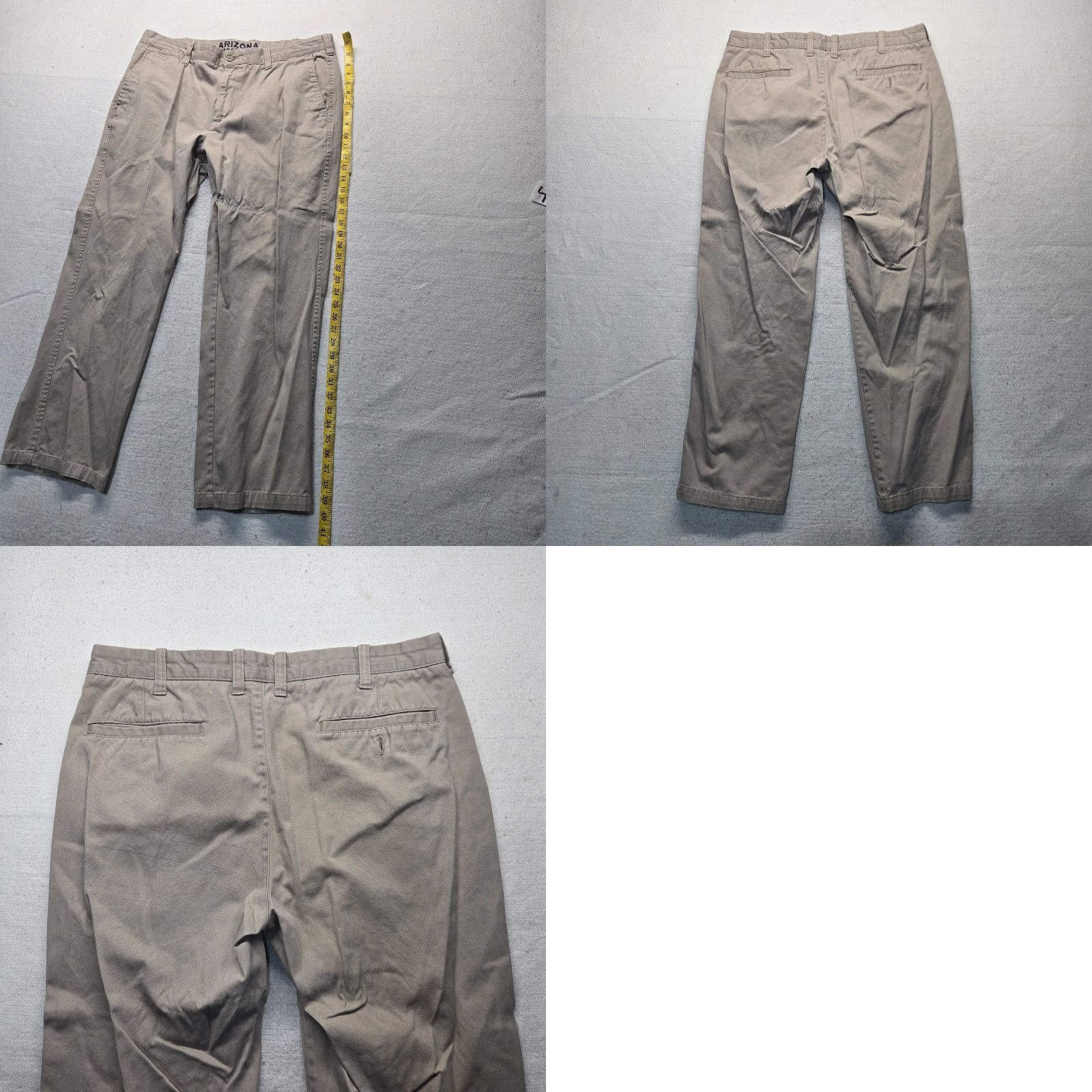 Vintage VINTAGE Arizona Jeans Khaki Pants Adult Mens 38 Waist Straight Leg Casual Outdoor Hunting Size US 38 / EU 54 - 8 Thumbnail