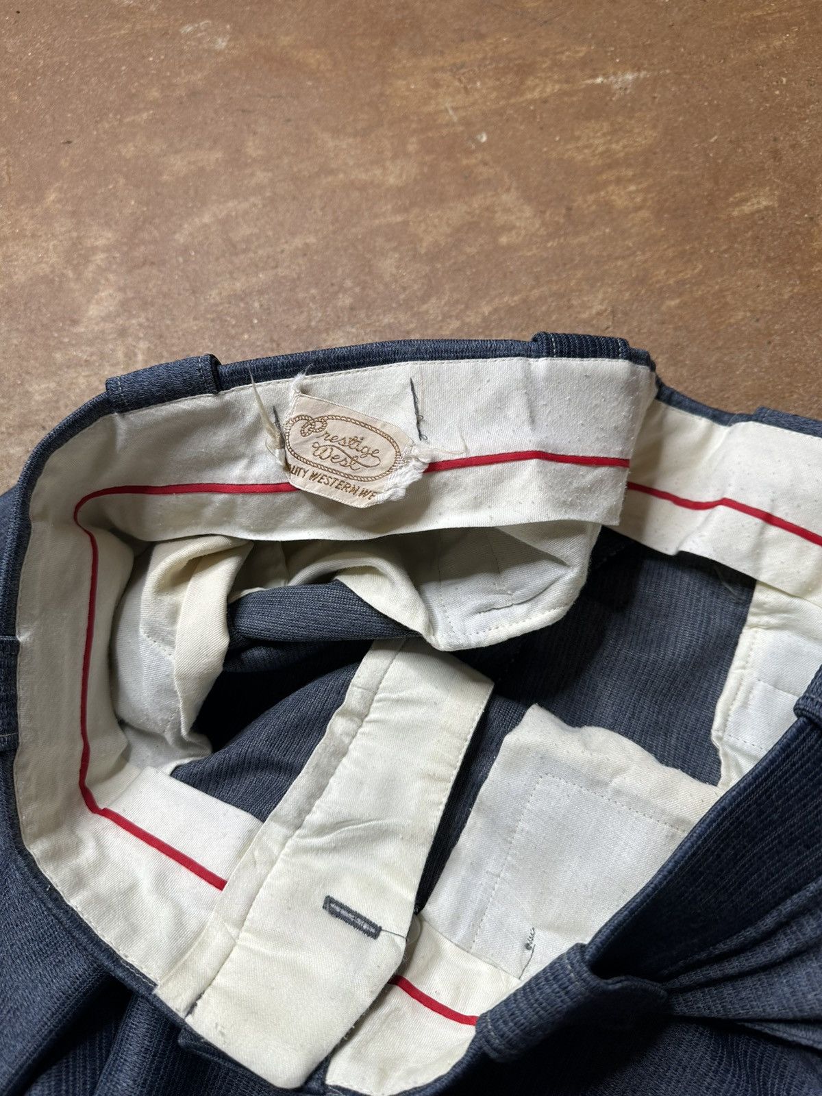 Vintage 70s Prestige West Flare Slacks Size US 34 / EU 50 - 4 Thumbnail