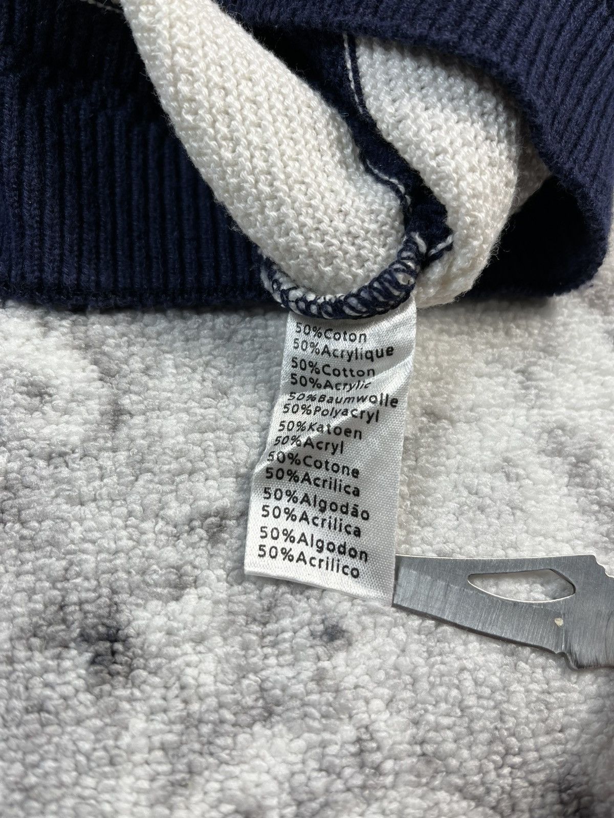 Lacoste Lacoste Vintage Striped Knit Sweater Size US L / EU 52-54 / 3 - 7 Thumbnail