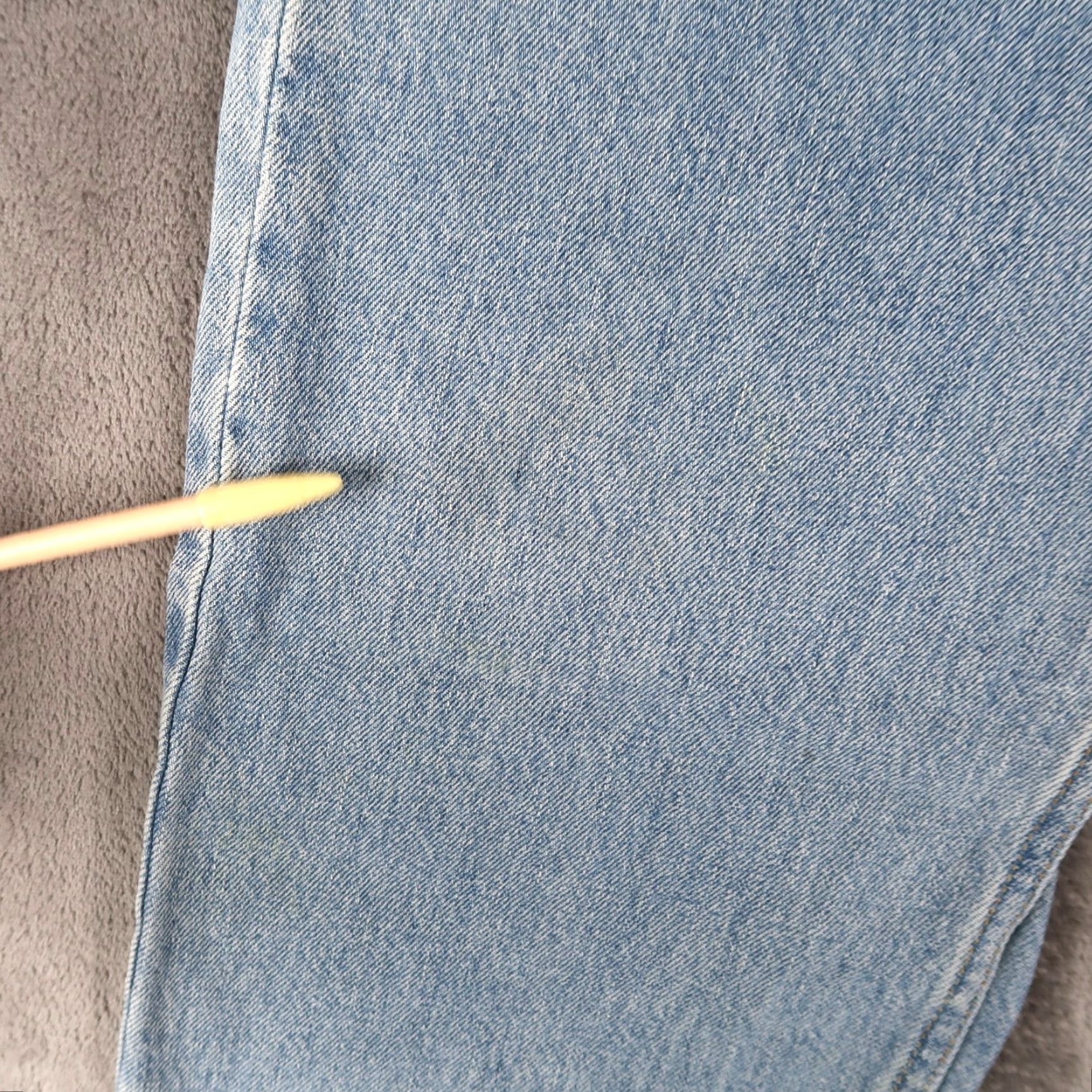 Levi's VINTAGE Levis 505 Jeans Mens Regular Straight 36x30 (34x29) Red Tab 90s USA Size US 36 / EU 52 - 3 Thumbnail