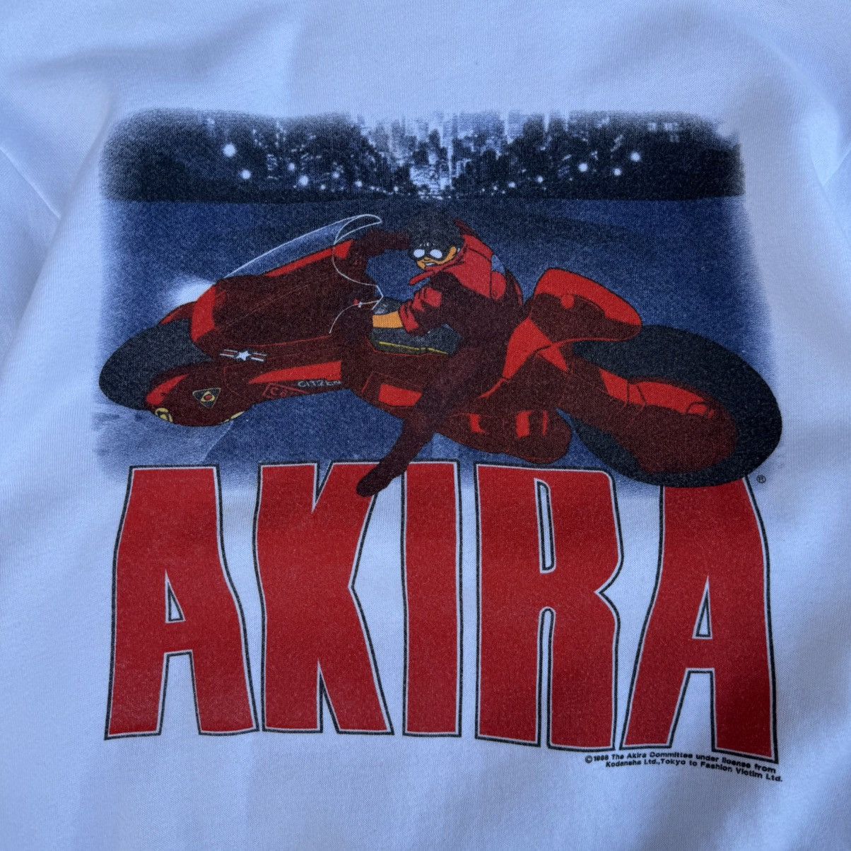 Anime × Fashion Victim AKIRA 1988 Cyberpunk Anime Sweatshirt Size US M / EU 48-50 / 2 - 4 Thumbnail