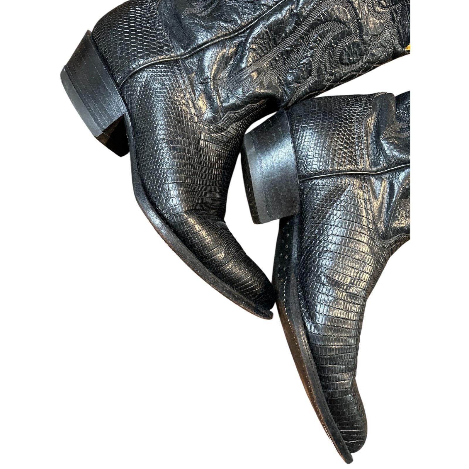 Tony Lama Tony Lama Western Leather Cowboy Boots Size 9.5 Size US 9.5 / EU 42-43 - 3 Thumbnail