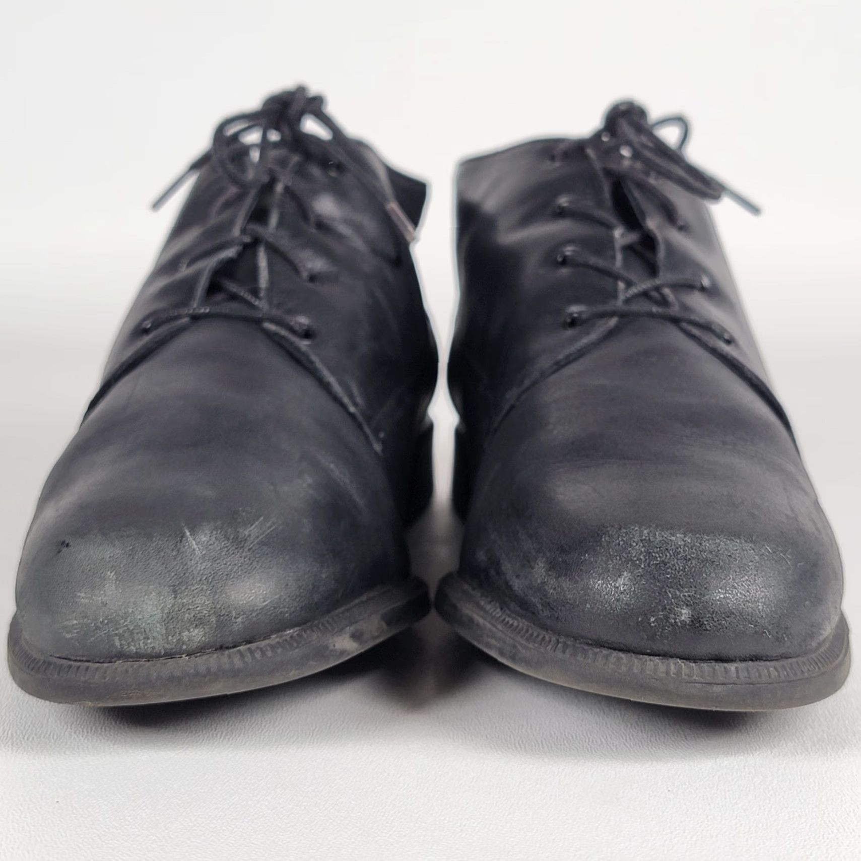 Vintage Easy Spirit Lidia Chukka Boots Women's 8.5 M Black Leather Lace Up Oxford Boots Size US 9 / IT 39 - 3 Thumbnail