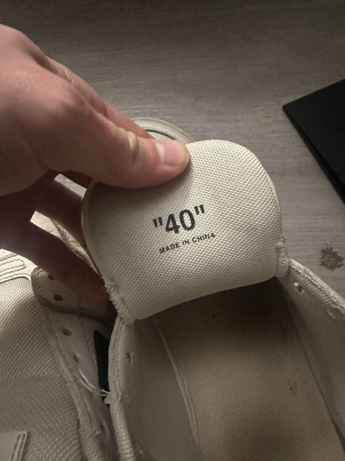 Off-White Size 7.5 - Off-White Out Of Office OOO White - 16251576 Size US 7.5 / EU 40-41 - 6 Thumbnail