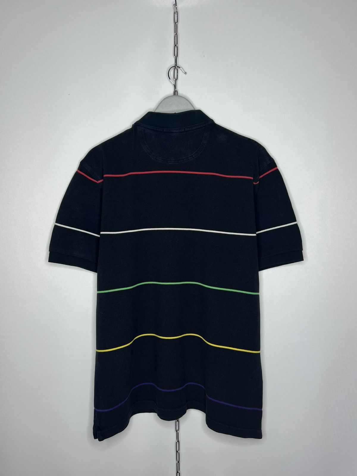 Fred Perry Vintage Fred Perry Striped Polo Shirt Short Sleeve Size US XL / EU 56 / 4 - 6 Thumbnail