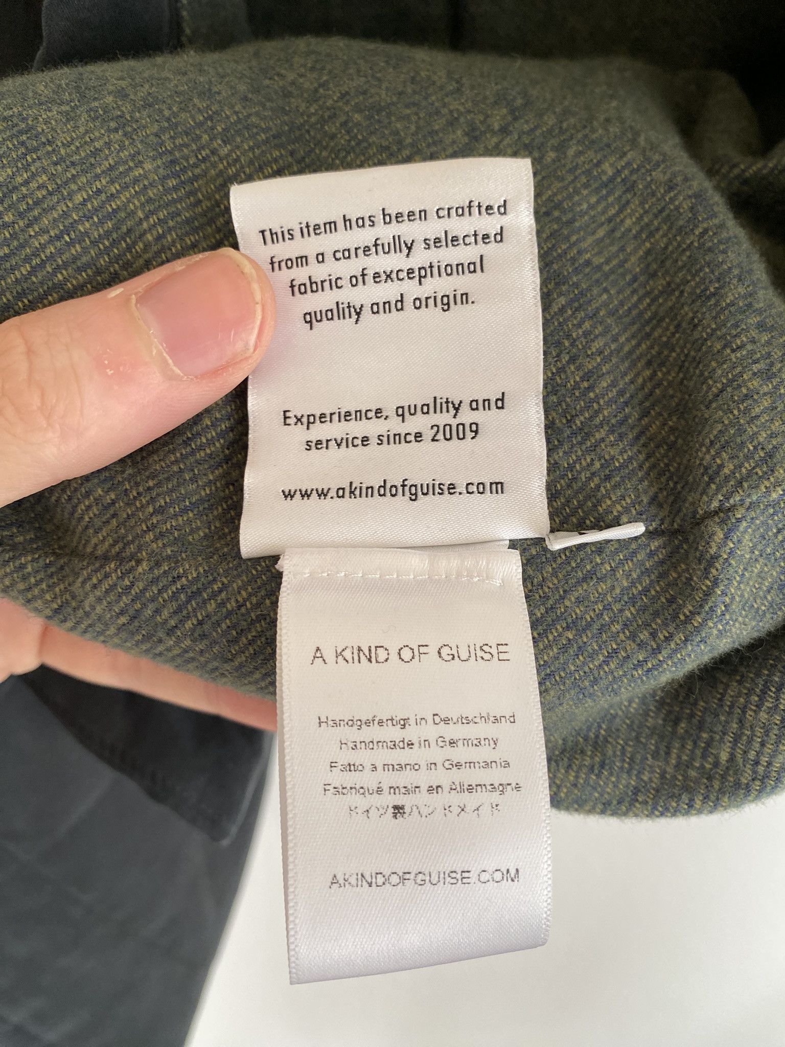 A Kind Of Guise 48/M - Barrel Overshirt - Made in Germany Size US M / EU 48-50 / 2 - 9 Thumbnail