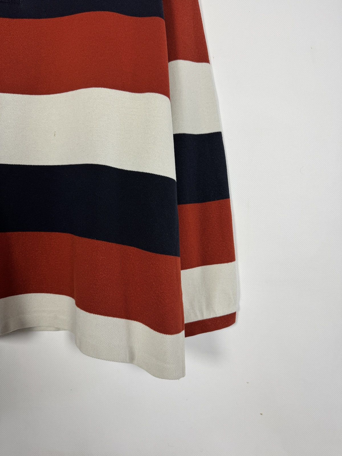 Lacoste Lacoste Long Sleeve Striped Polo Shirt Rugby Style Size 6 Size US XL / EU 56 / 4 - 5 Thumbnail