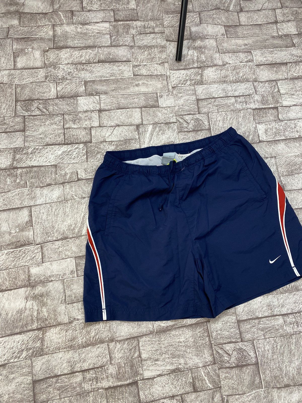 Nike × Vintage Nike Hype Nylon Vintage Shorts by Y2k Travis Scott style Xl Size US 34 / EU 50 - 2 Thumbnail