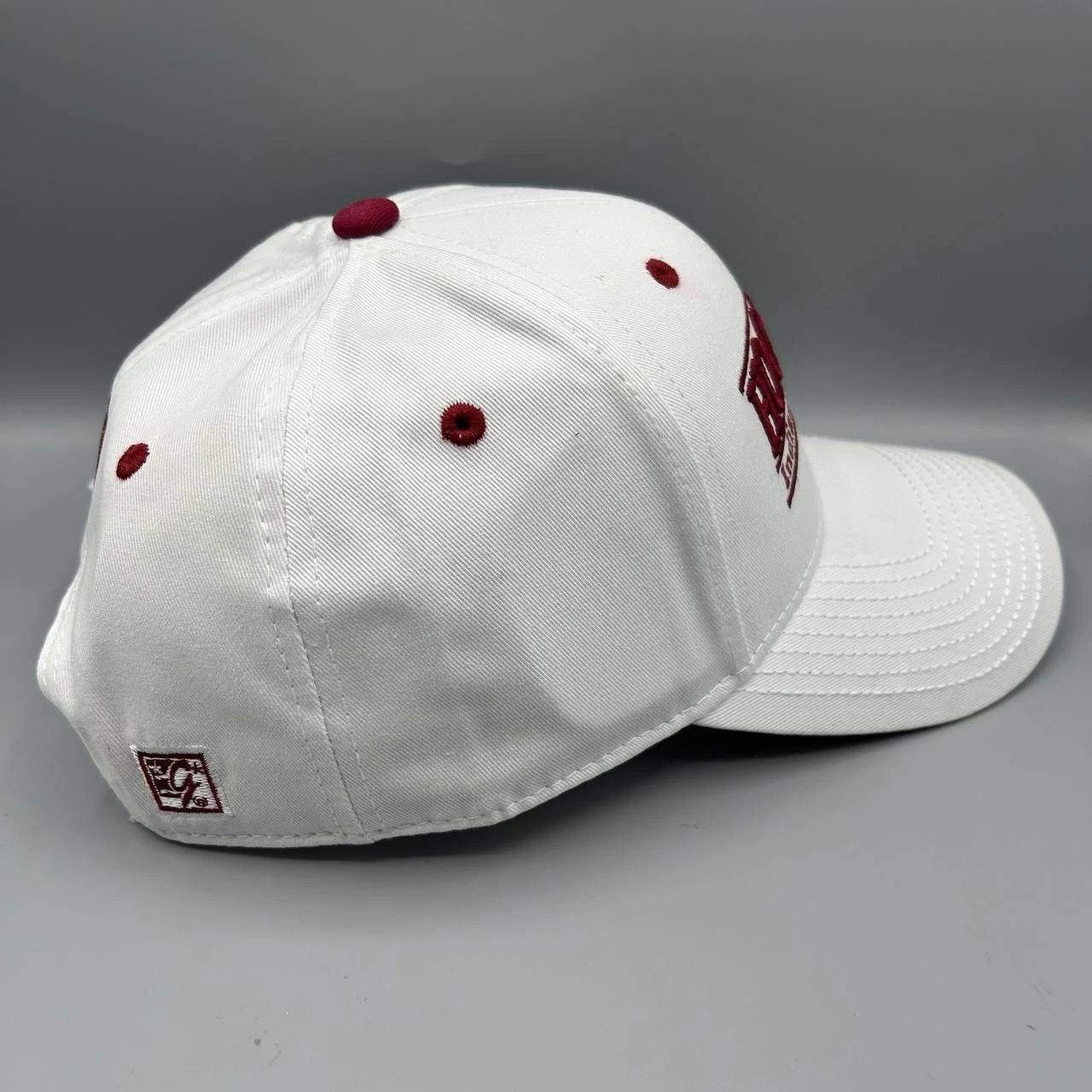 The Game Vintage Indiana Hoosiers Hat Men White NCAA Snap Back Cotton Size ONE SIZE - 4 Thumbnail