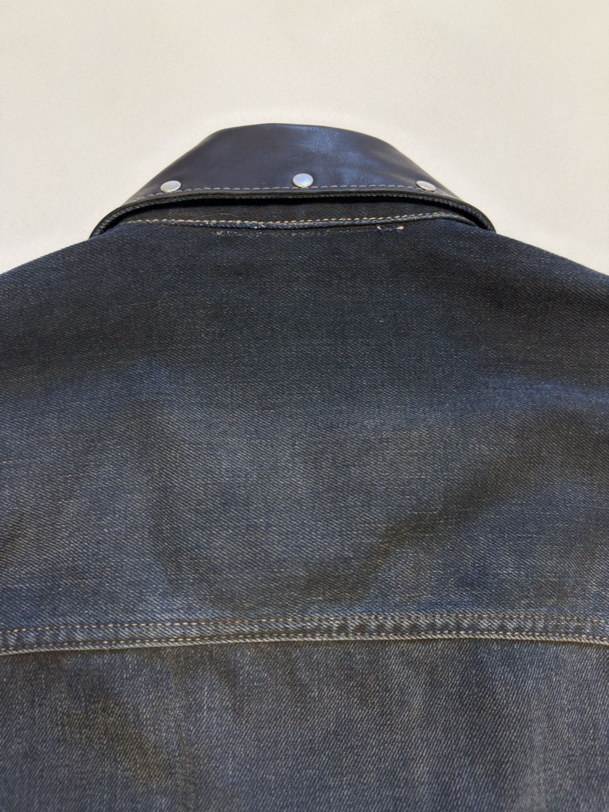 Acne Studios Studded Dirty Washed Oversized Denim Jacket Size US M / EU 48-50 / 2 - 13 Thumbnail