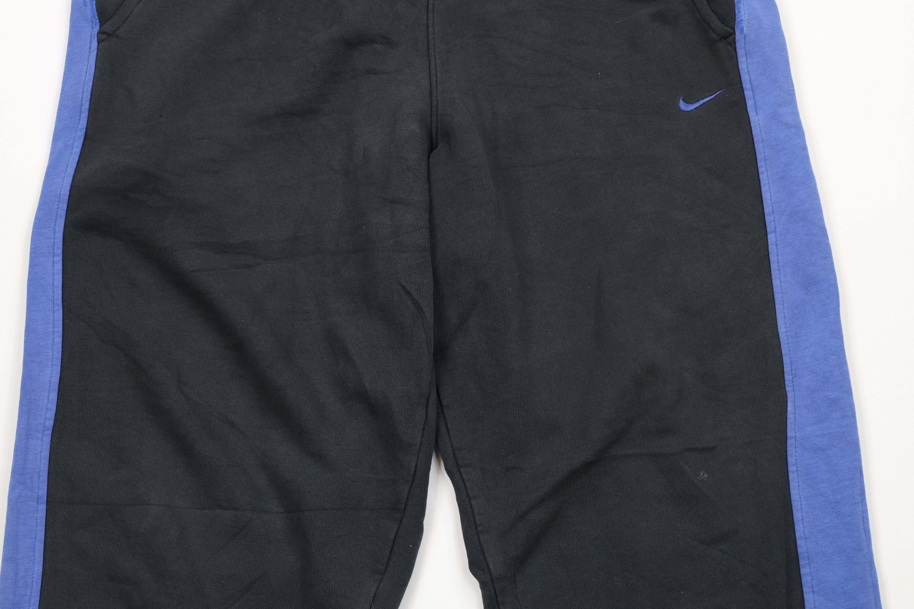 Nike × Vintage Vintage Nike Travis Scott Mini Swoosh Wide Leg Sweatpants Size US 36 / EU 52 - 3 Thumbnail