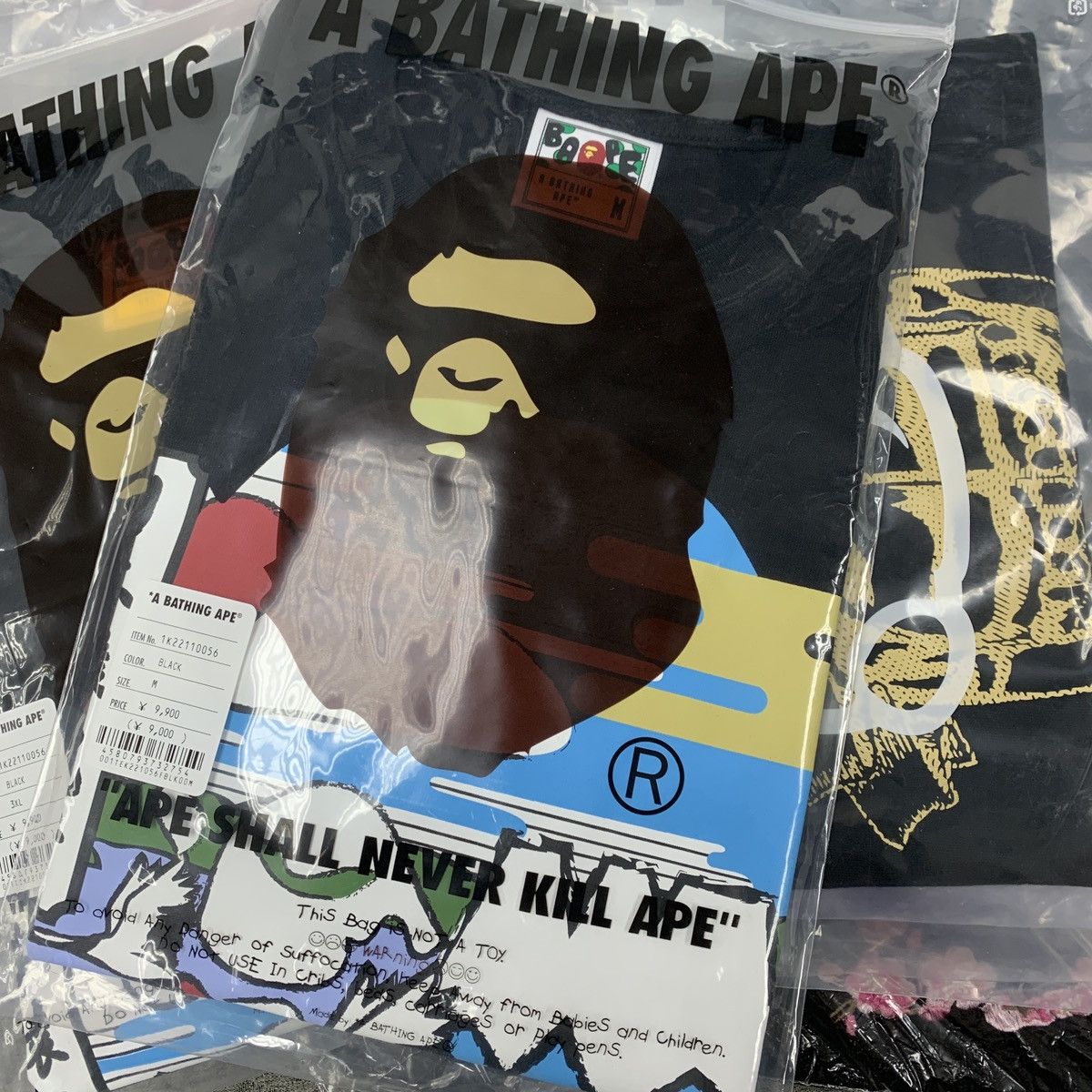Bape Japan Culture Ape Head Tee (1K22-110-056) Size US M / EU 48-50 / 2 - 4 Thumbnail