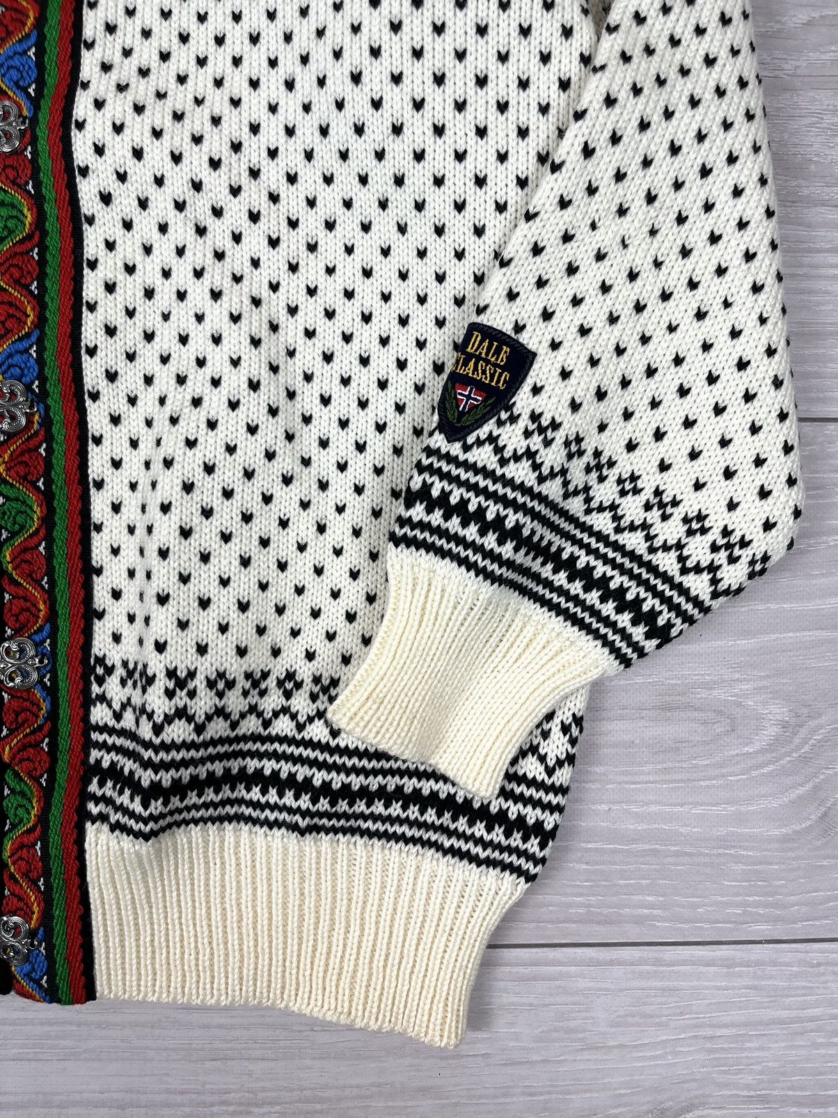 Dale Of Norway New! Dale Of Norway Metal Button Wool Cardigan Sweater Size US M / EU 48-50 / 2 - 5 Thumbnail
