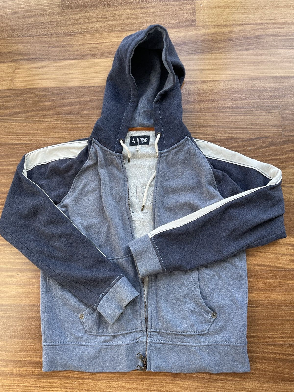 Armani Armani Jeans Hoodies Size US XL / EU 56 / 4 - 2 Thumbnail