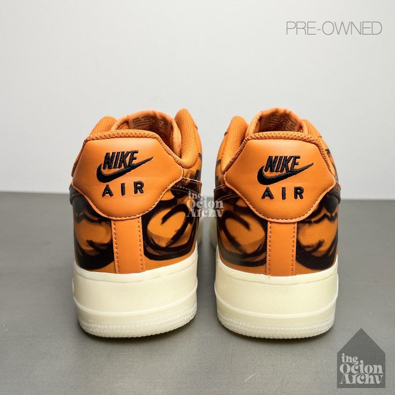 Nike 2020 Nike Air Force 1 Low 'Orange Skeleton' CU8067-800 Size US 11 / EU 44 - 4 Thumbnail