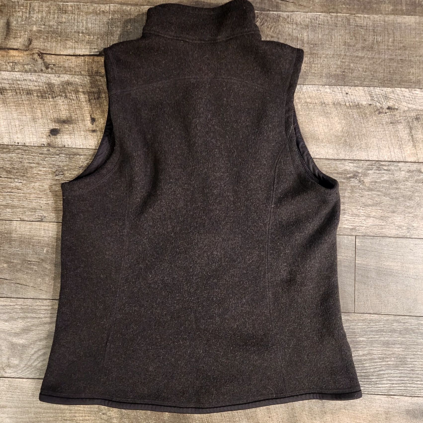 Patagonia Patagonia Better Sweater Vest Womens Medium Black Full Zip Outdoor Camp Vest, Fleece, Regular, Black, Womens, Medium Size M / US 6-8 / IT 42-44 - 5 Thumbnail