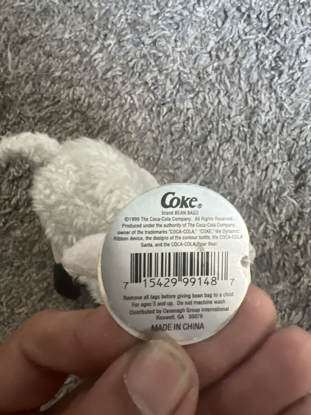 Coca Cola 1999 Coca-Cola Laffs The Llama Bean Bag Size ONE SIZE - 6 Thumbnail