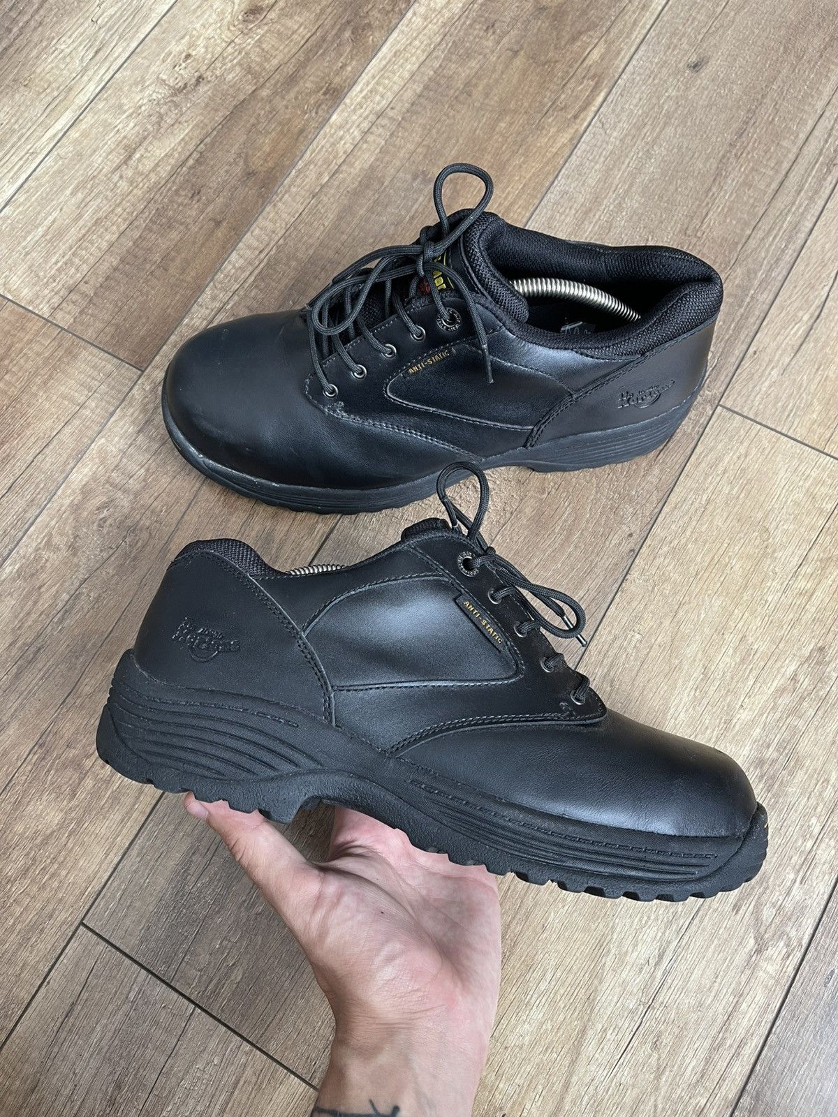 Dr. Martens Dr Martens Steel Toe Anti Static Industrial Leather Shoes Size US 10 / EU 43 - 5 Thumbnail