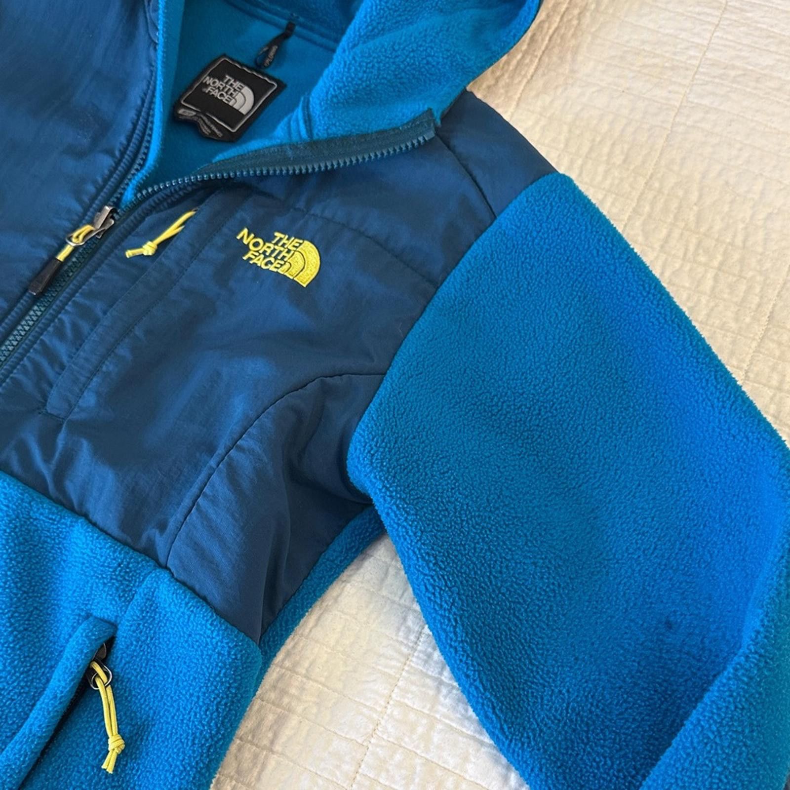 The North Face North Face Small Hooded Denali Fleece Jacket y2k rare Size S / US 4 / IT 40 - 7 Thumbnail